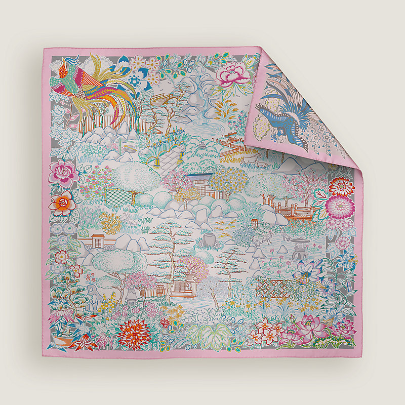HERMES スカーフ Mille Feuilles de Soie double face scarf 90 Mille Feuilles de Soie double face scarf 90 | Hermès Hong